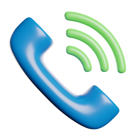 Telephone  3D Icon