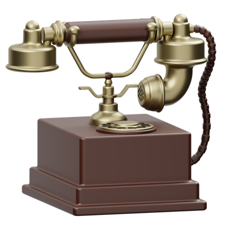 Telephone  3D Icon