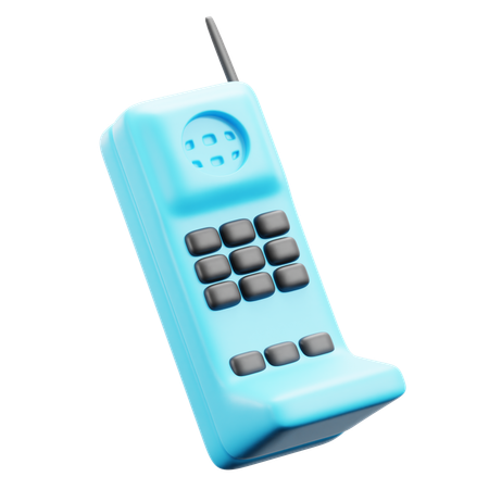 Telephone  3D Icon