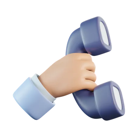 Telephone  3D Icon