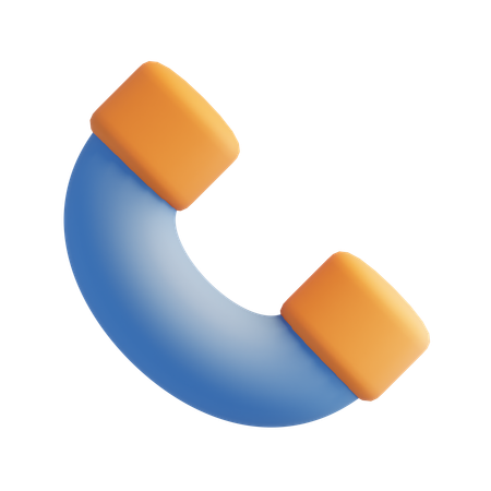 Telephone  3D Icon