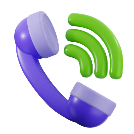 Telephone  3D Icon