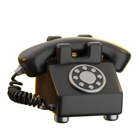 Telephone  3D Icon