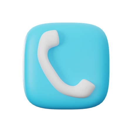 Telephone  3D Icon