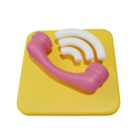 Telephone 3D Icon