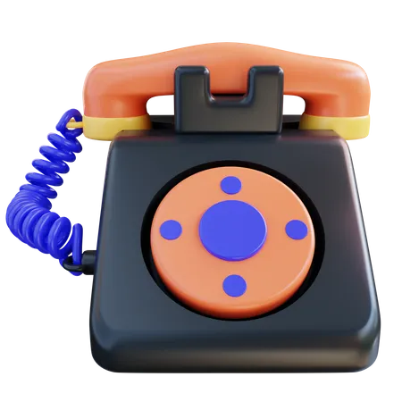 Téléphone  3D Icon