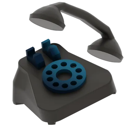 Telephone 3D Icon