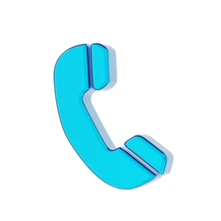 Téléphone  3D Icon