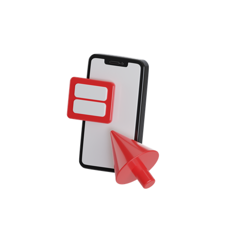 Téléphone  3D Icon