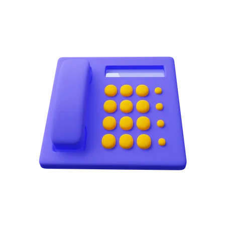 Telephone Download This Item Now 3D Icon