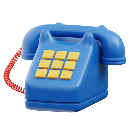 Téléphone  3D Icon