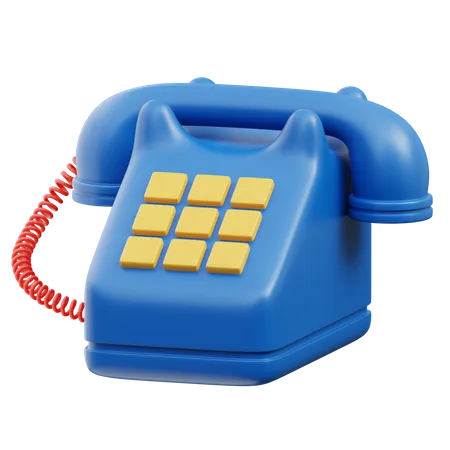 Téléphone  3D Icon