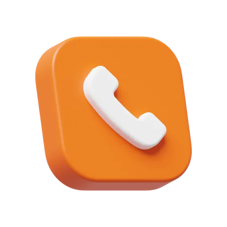 Téléphone  3D Icon