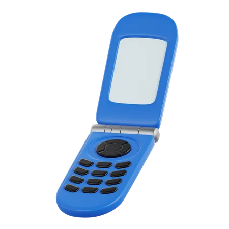 Téléphone à clapet  3D Icon