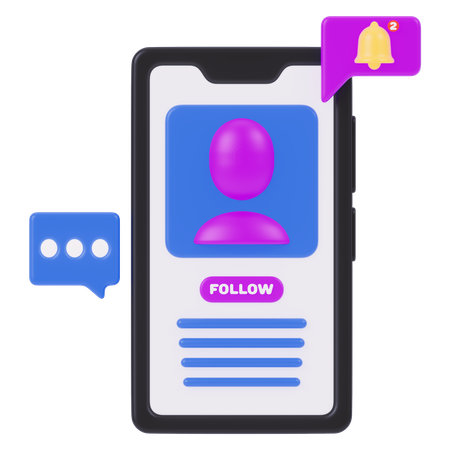 Telephone Alert  3D Icon