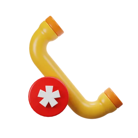 Telephone Alert  3D Icon