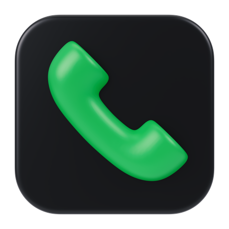 Application téléphonique  3D Icon