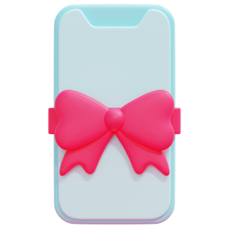 Cadeau de téléphone  3D Icon