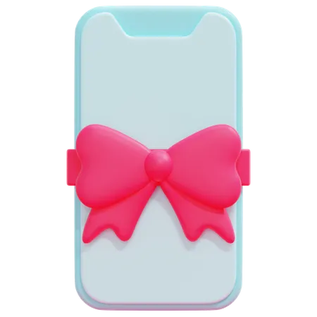 Cadeau de téléphone  3D Icon