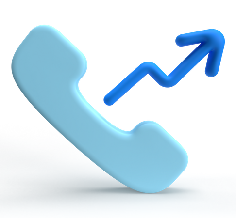Telephone Call  3D Icon