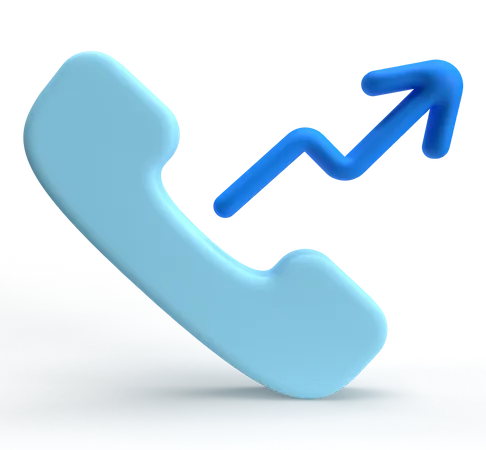 Telephone Call  3D Icon