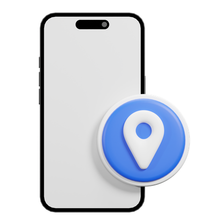 Emplacement du téléphone  3D Icon