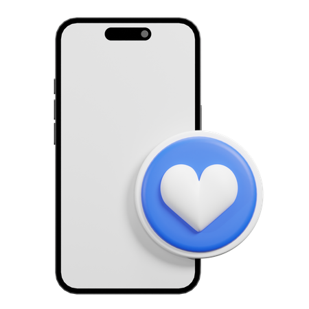 Téléphone préféré  3D Icon