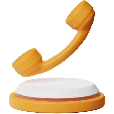 Telephone Handle  3D Icon