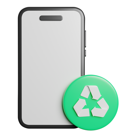 Téléphone intelligent  3D Icon