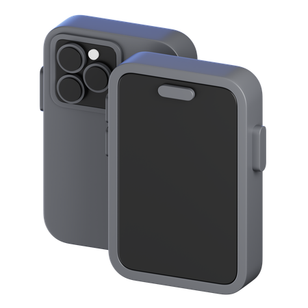 Téléphone intelligent  3D Icon