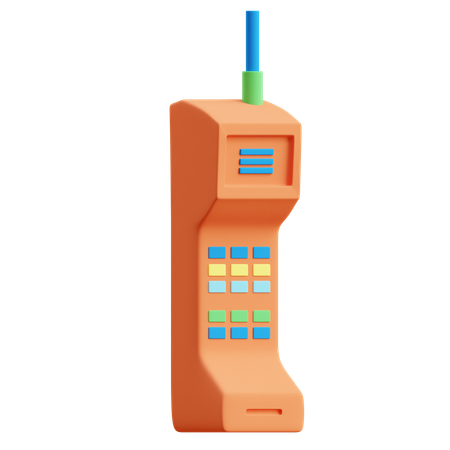 Téléphone à main  3D Icon