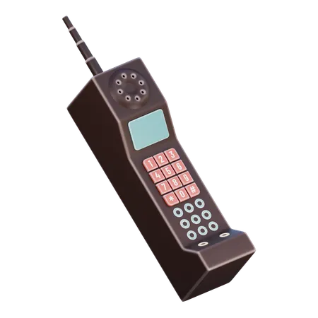 Téléphone mobile  3D Icon