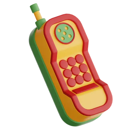 Téléphone mobile  3D Icon