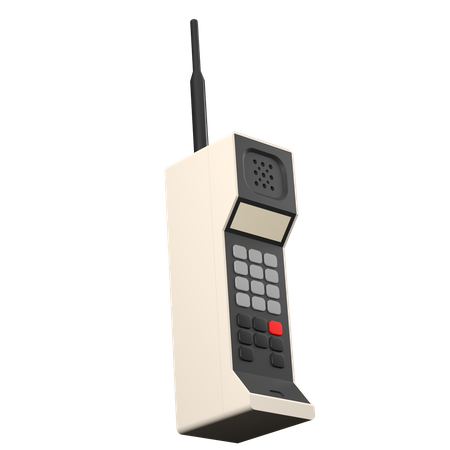 Téléphone mobile  3D Icon