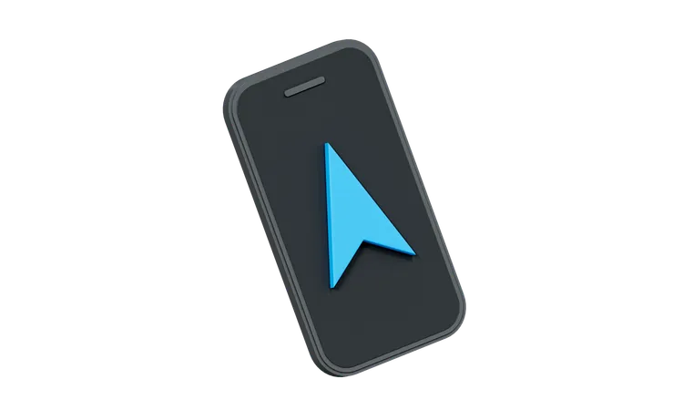 Navigateur téléphonique  3D Icon