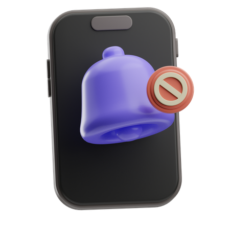 Téléphone ne pas déranger  3D Icon