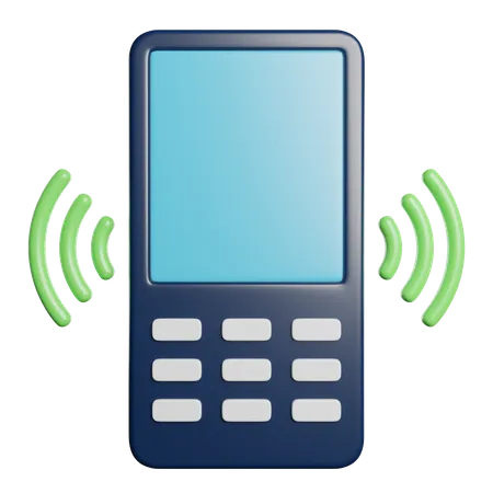 Téléphone portable  3D Icon