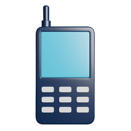 Téléphone portable  3D Icon