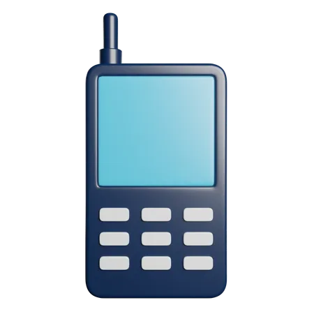 Téléphone portable  3D Icon