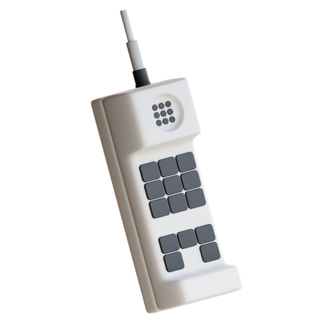 Téléphone sans fil  3D Icon