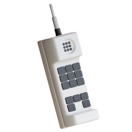 Téléphone sans fil  3D Icon