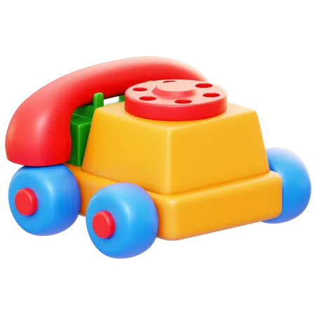 Telephone Toy  3D Icon