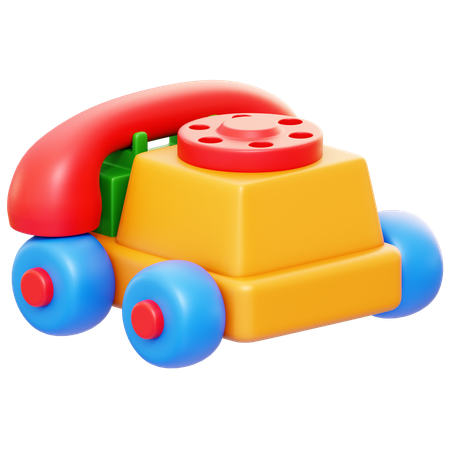 Telephone Toy  3D Icon