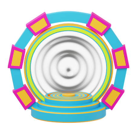 Teleportationstor  3D Icon