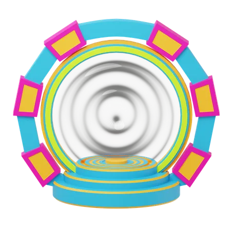 Teleportationstor  3D Icon