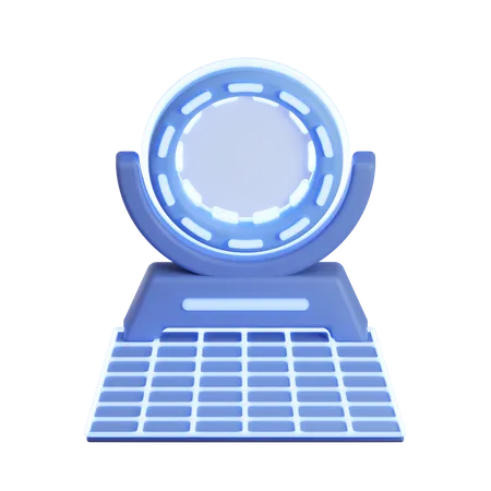 Teleportationsmaschine  3D Icon