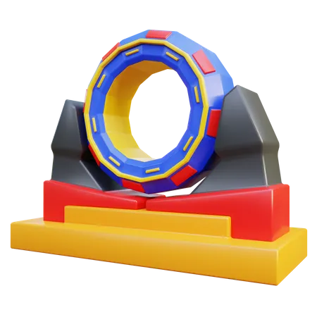 Teleportationsportal  3D Icon