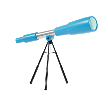 Telescope  3D Icon