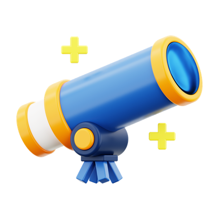 Télescope  3D Icon