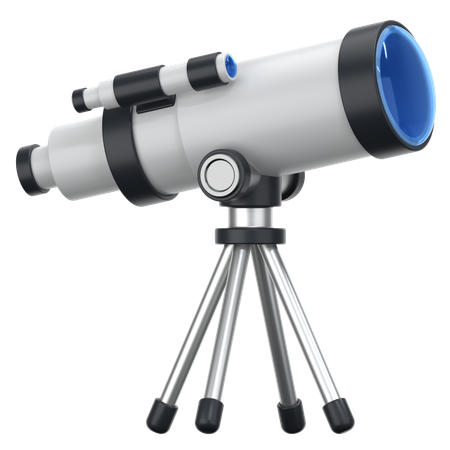 Télescope  3D Icon